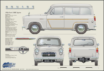 Ford Squire 100E 1955-57